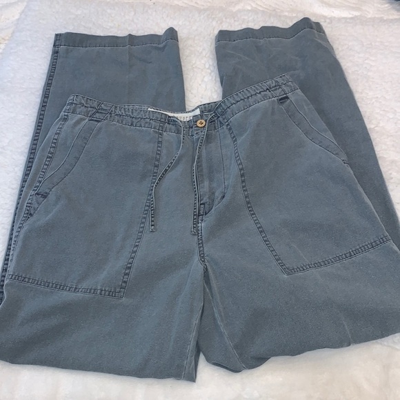 Cubavera Gray/Green Pants in Size Medium. EUC. 100% cotton. Large Pockets​ - Picture 1 of 7